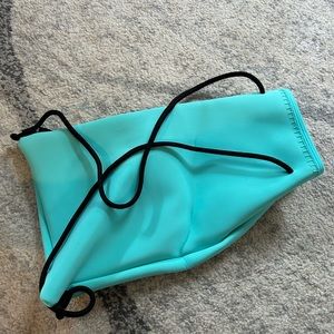 triangl bikini bag teal